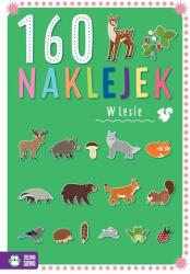 Zielona Sowa 160 naklejek. W lesie Carte de colorat