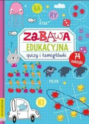 Praca zbiorowa Joc educativ. Quizuri și ghicitori Carte de colorat