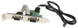 StarTech 24in Internal USB Motherboard Header to 2 Port Serial RS232 Adapter (ICUSB232INT2) (ICUSB232INT2)