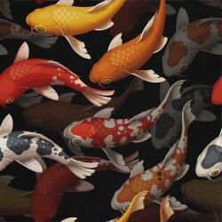 Heko Panels Textil anyag, Koi ponty, Poliészter 100%, 210g/pm, Méret: 100 x 155 cm, DX208 (DX208)