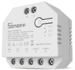 SONOFF comutator releu inteligent, sonoff, dual r3 lite wifi, alb - fara masurare energie (95-DUALR3 Lite)