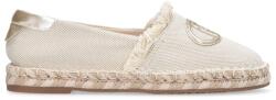 Liu Jo Liu Jo, Espadrilles logórátéttel, Aranyszín, Világosbézs, 38 (SA6091-TX536-S4150-38)