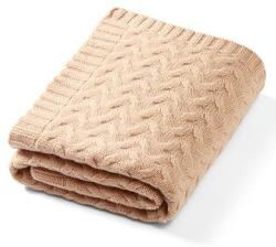 Babyono Мериносово одеяло BabyOno - 75 x 100 cm, тъмнобежово (5901435417263) - ozone