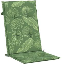 vidaXL magas háttámlás székpárna készlet, 2 db, levélmintás, textil, 120 x 50 x 3 cm, 0, 75 Kg (361265VidaXL)