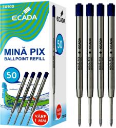 Ecada Mina pix metalica tip Parker ECADA - Set 50 (74100)