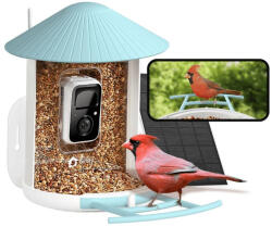 Birdfy Madáretető kamerával és napelemmel, AI előfizetéssel (EPPAMBNI8101110)