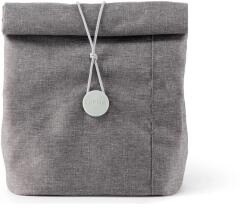 Lékué Lunchbag To Go Organic hőszigetelt uzsonnás táska szürke rPET LK881527 (LK881527)
