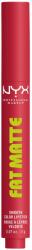 NYX Cosmetics Fat Matte Smooth Color Lipstick 10 Flamingo Feather, 2 g