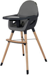 Espiro Yuko 2 funkciós etetőszék -17 Timber Graphite - pepita