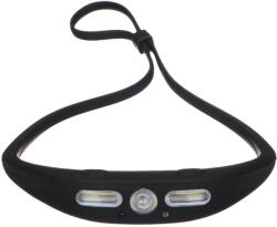 SIXTOL Headlamp Sensor 1 Fejlámpa gumipánttal, érzékelős, 160 lm, XPG LED, COB, USB (SX3202)