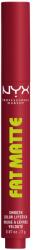 NYX Cosmetics Fat Matte Smooth Color Lipstick 16 Plushin' Plum, 2 g