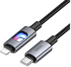 hoco. iPhone 14 Plus / 14 Pro Max / 14 Pro HOCO U144 кабел за данни Type-C - Lightning, 120 см, ЧЕРЕН (U144_C_L_B)