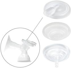 BabyOno Piese de schimb pentru pompă de sân Babyono Nurse Pro - Membrană și 2 capace (5901435414774)
