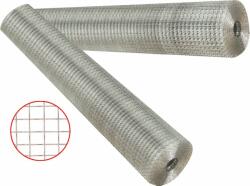 Evotools Horganyzott Hegesztett Drótháló, Magassága 1m, Hossza 10m, 1.2mm, 16x16