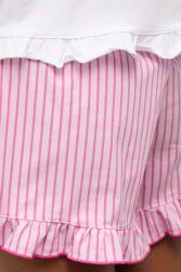 Answear. LAB Пижама от две части дамска с памук (biały top + dół paski) - answear - 109,51 лв