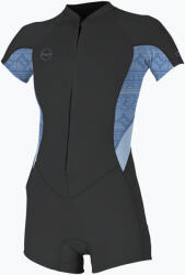 O'Neill Costum de înot pentru femei O'Neill Bahia 2/1 mm Front Zip Spring tempered steel/surf abstract