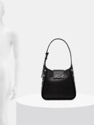 KARL LAGERFELD чанта тип хобо дамска от кожа K/SIGNATURE (B3W30022)