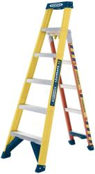 WERNER Многофункционална комбинирана стълба от фибростъкло 3 в 1 Werner Lean Safe X3 (08075071)