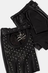 Karl Lagerfeld ръкавици за шофиране дамски от кожа K/AUTOGRAPH (B3W33010)