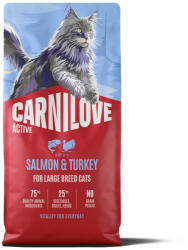 CARNILOVE Carnilove Active Cat Lazac és pulyka felnőtt nagy testű macskáknak 6 kg