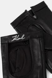 Karl Lagerfeld ръкавици за шофиране дамски от кожа K/SIGNATURE (B3W33011)