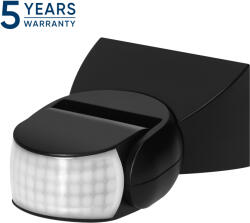  Állítható PIR mozgásérzékelő 360°/180°, IP65, 1200W, fekete, TUYA Smart Wi-Fi (OR-CR-277/B)
