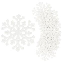 SPRINGOS Ca0717 Karácsonyi Dísz "pehely" 6 Cm 8 Db (ca0717)