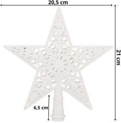 SPRINGOS CA1280 KARÁCSONYI DÍSZCSILLAG 19, 5 x 20, 5 CM (CA1280)