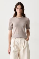 Karl Lagerfeld tricou basic pentru femei din lână 9BY2-SWDZP0_02X (B3W18039)