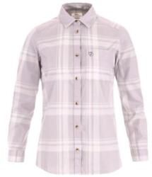 Fjällräven ÖVIK LITE FLANNEL SHIRT WOMEN Cămașă cu mânecă lungă Lavender Mist-Eggshell XL