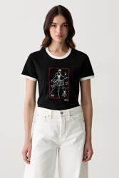 Karl Lagerfeld tricou pentru femei din bumbac 9BY2-TSDZLK_99X (B3W17087)