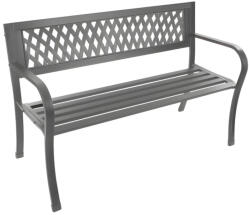 MultiGarden Alumínium kerti pad díszes háttámlával MultiGarden H-048 (ME-H-048)
