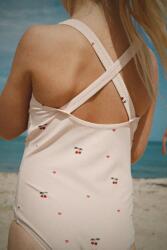 Konges Sløjd egyrészes fürdőruha gyerek MERLE SWIMSUIT GRS - rózsaszín 104