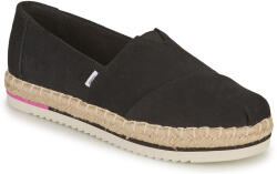 Toms Espadrile Femei ALPARGATA PLATFORM ROPE Toms Negru 36 1/2