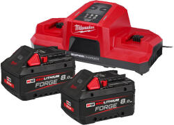 Milwaukee akkumulátor szett M18 FORGENRG-802DBSC 2 x 8, 0 Ah akkumulátor (4933498616) - hardtools