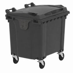  Szemetes konténer 1100 L SZÜRKE műanyag (ANR16482) - hardtools