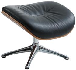 Flexlux Fekete bőr FLEXLUX CLEMENT lábtartó 53 x 44 cm (FX-280036500960101)