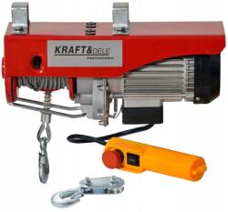 Kraft Elektromos Csörlő Építőipari Kötélcsörlő 250kg 230V (KD1524)