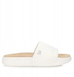 RIEKER Női flip-flop papucs Rieker W3250-80 fehér, bebújós platform (Rieker W3250-80)