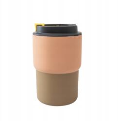 Asobu Coffee Express termo bögre 360ml Pasztell (BF52-PASTEL ORANGE)