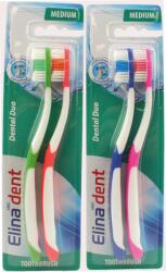 JEAN Products Elina Dent fogkefe, csúszásmentes, medium, 2 db (63915) (63915)