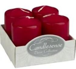  Adventi gyertya bordó 4x60g