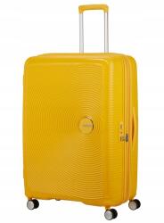 Samsonite Nagy bőrönd XL American Tourister SoundBox Exp 131/145 L golden yellow (American Tourister)