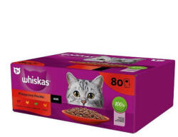 Mars-Nestlé Whiskas Classic Meals 1+ - Nedves eledel (marha-, csirke-, bárány-, baromfi-, szószban) (318139)