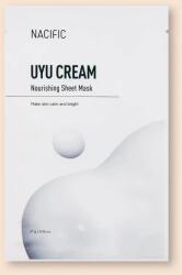 Nacific Arcmaszk tejfehérjékkel UYU Cream Nourishing Mask Pack - 27 g * 10 db