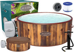 Bestway Felfújható jakuzzi masszázzsal és fűtéssel 180 x 66 cm Bestway 60025