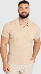 Iron Aesthetics Tricou bărbați Iron Aesthetics Polo Knit, bej: Bej 2XL (P3155A16973)