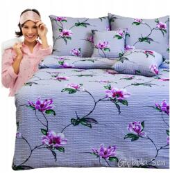 Głęboki Sen Ágyneműhuzat kéregből 140x200 2x70/80 Magnólia Szürke Vastag kéreg Kiváló minőség (Pościel Kora Gruba 140x200)
