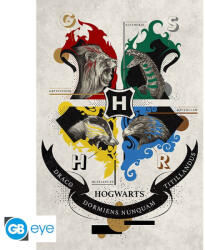 ABYstyle Harry Potter maxi poszter 91, 5x61cm Animal Crest (FP4996)