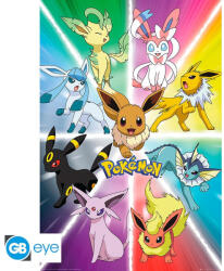 ABYstyle Pokemon maxi poszter 91, 5x61cm Eevee Evolution (FP4426)